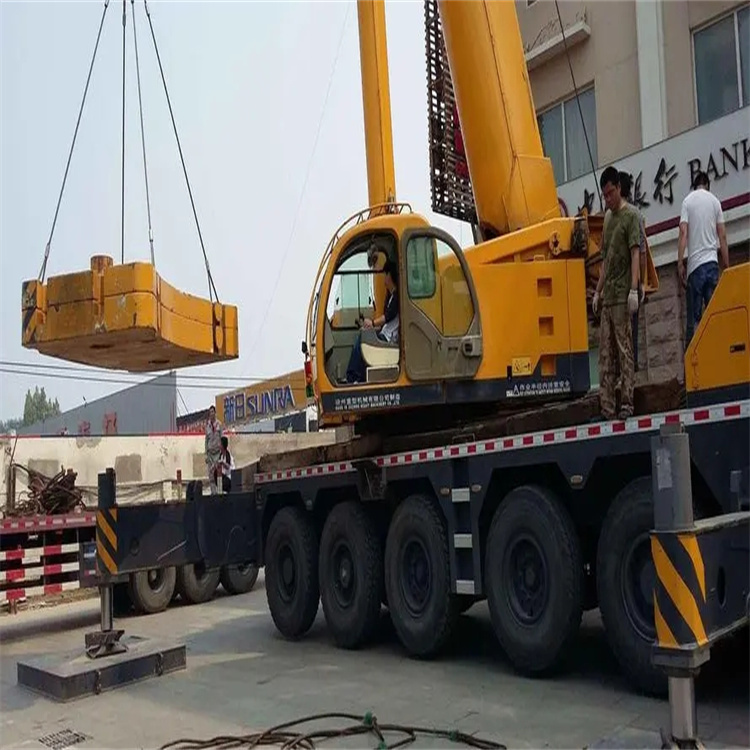 安溪县当地吊车出租|机器吊装|75吨|工厂搬迁服务